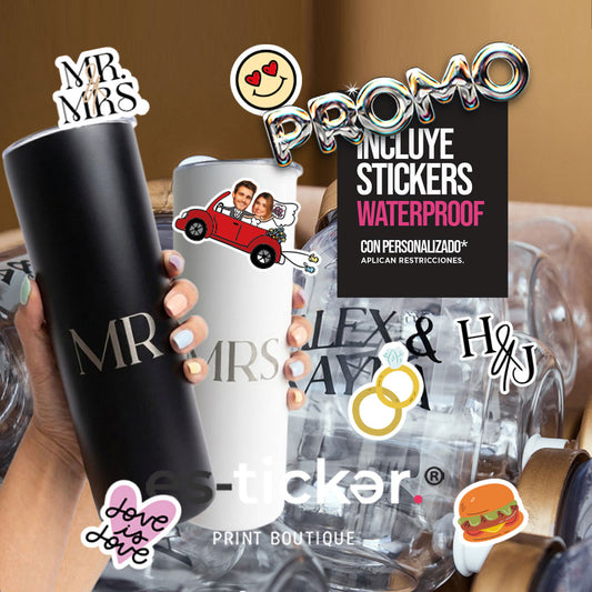 COMBO PREMIUM: CILINDROS (Clasico 500ml) +STICKERS+2TERMOS