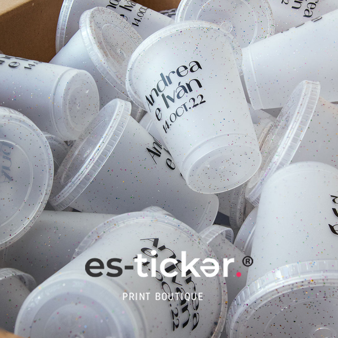 VASO PARTY MINI 354ml + Corte de vinil