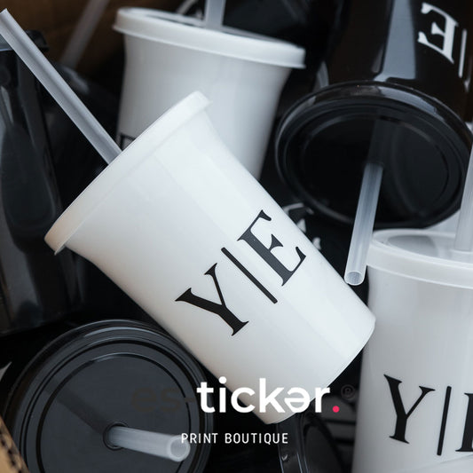 VASO BASICO 500ML + CORTE DE VINIL