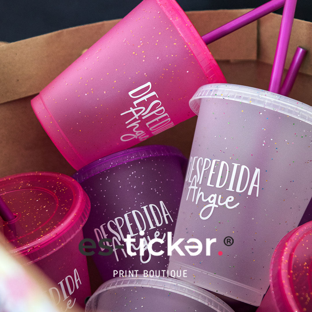 VASO PARTY MINI 354ml + Corte de vinil