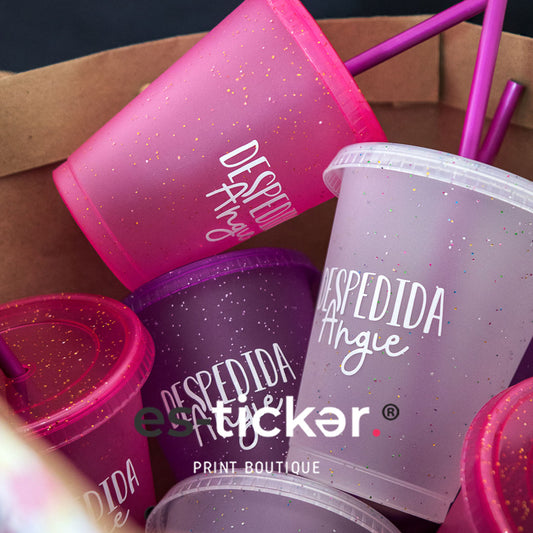 VASO PARTY MINI 354ml + Corte de vinil