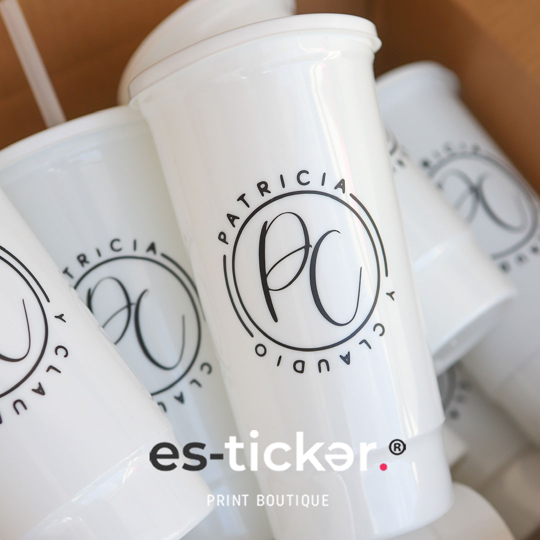 VASO BASICO 850ML + CORTE DE VINIL